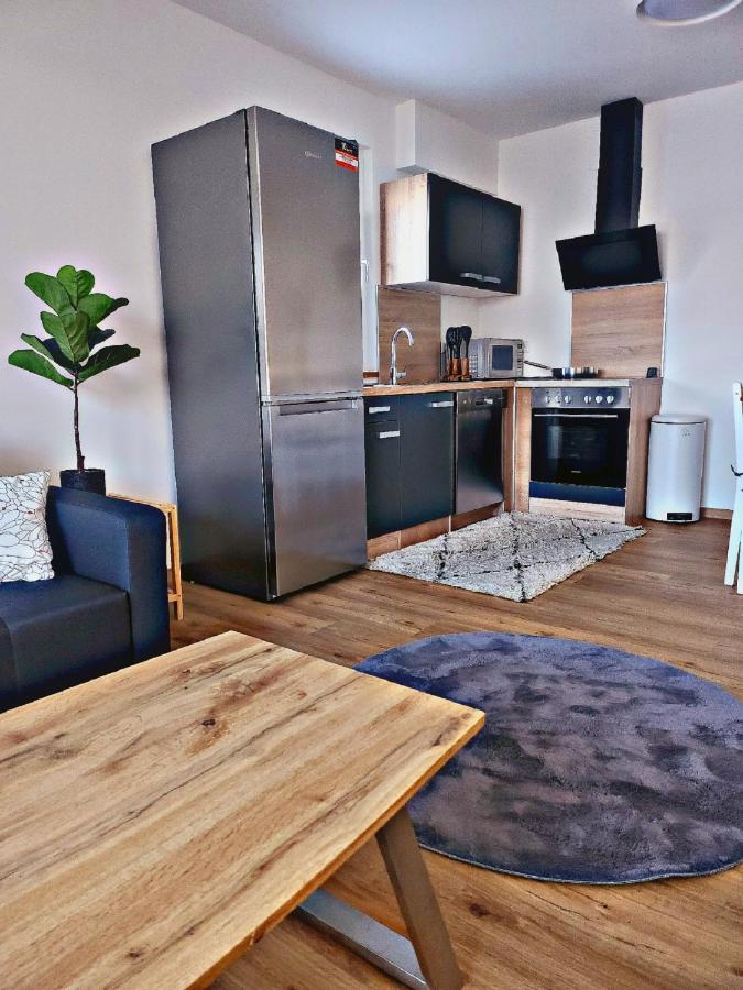 Lions Place Premium Apartments Comfort Optionaler Zugang Zum Spa- Bereich ไฮเดนไฮม์ อันแดร์ เบรนซ์ ภายนอก รูปภาพ