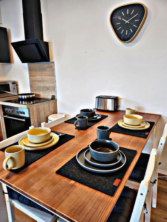 Lions Place Premium Apartments Comfort Optionaler Zugang Zum Spa- Bereich ไฮเดนไฮม์ อันแดร์ เบรนซ์ ภายนอก รูปภาพ
