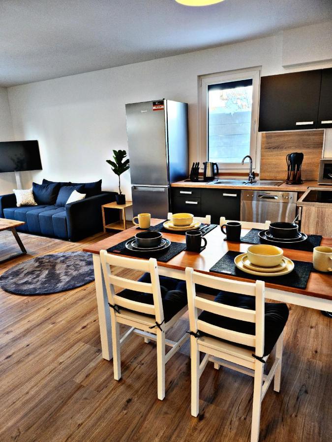 Lions Place Premium Apartments Comfort Optionaler Zugang Zum Spa- Bereich ไฮเดนไฮม์ อันแดร์ เบรนซ์ ภายนอก รูปภาพ
